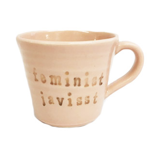 Mugg Feminist Javisst från Puss Puss Company